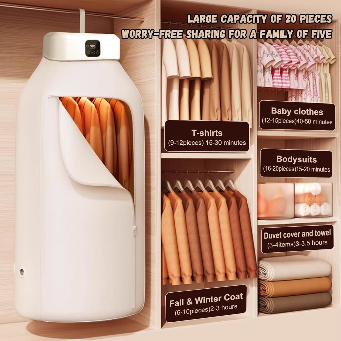 Secadora Portátil Plegable